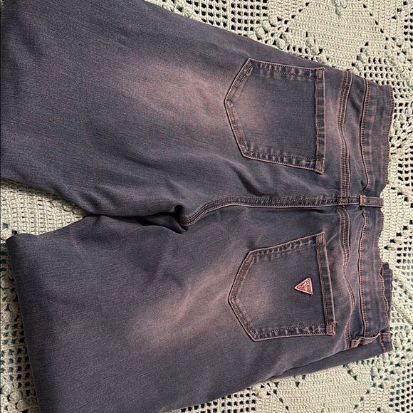 Guess Blue Skinny Jeans with Distressed Details - size 27 - Picture 5 of 5